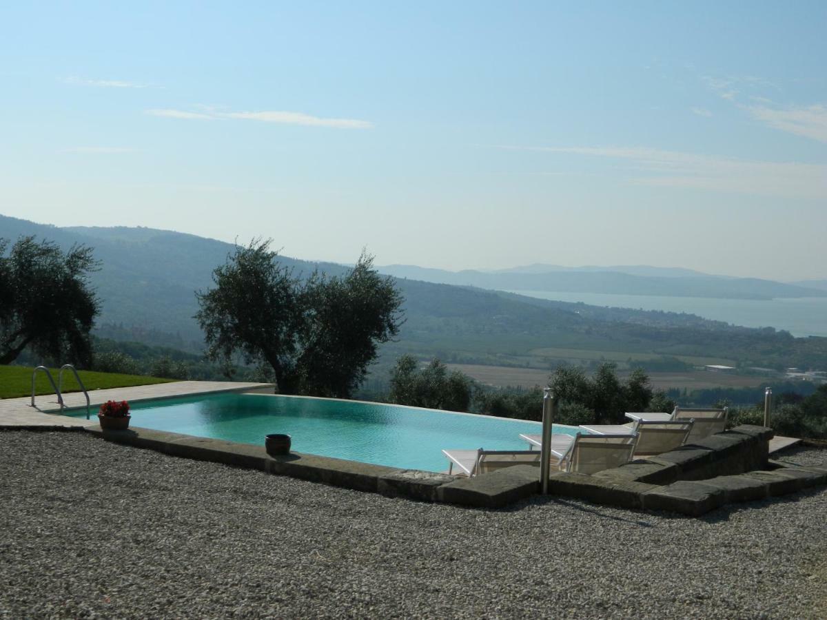 Di Colle In Colle - Country House With Private Pool Tuoro sul Trasimeno Exterior foto