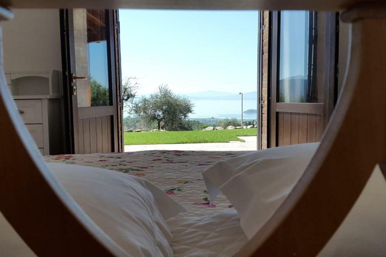 Di Colle In Colle - Country House With Private Pool Tuoro sul Trasimeno Exterior foto